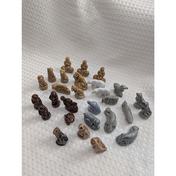 WADE RED ROSE TEA! WHIMSIES CERAMIC TEA ANIMALS, STATUETTES, SET OF 28 PIECES! - Picture 2 of 11